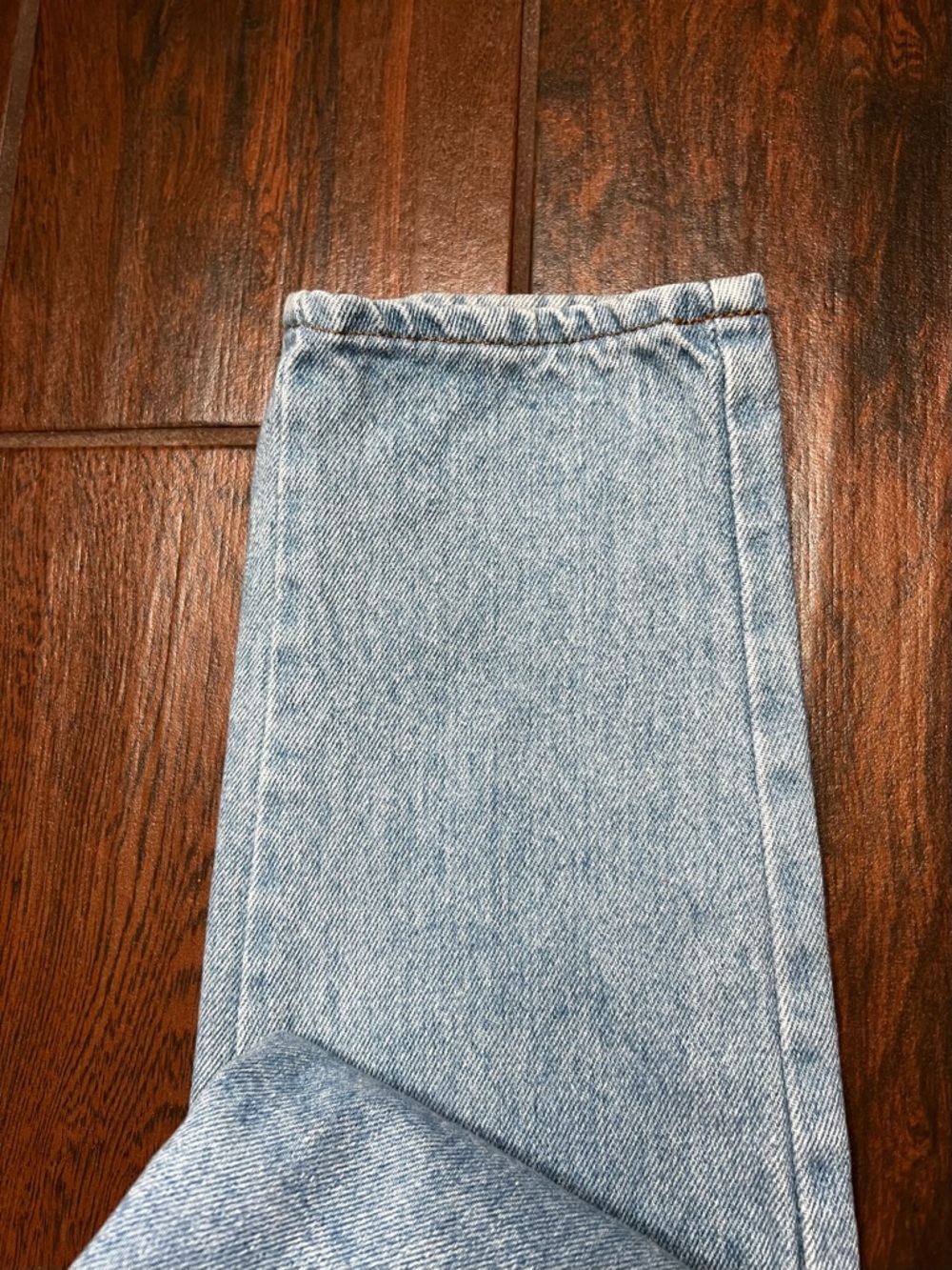 Vintage Gap Light Wash Tapered Leg Denim Jeans Womens Size 5/6 - Picture 7 of 7